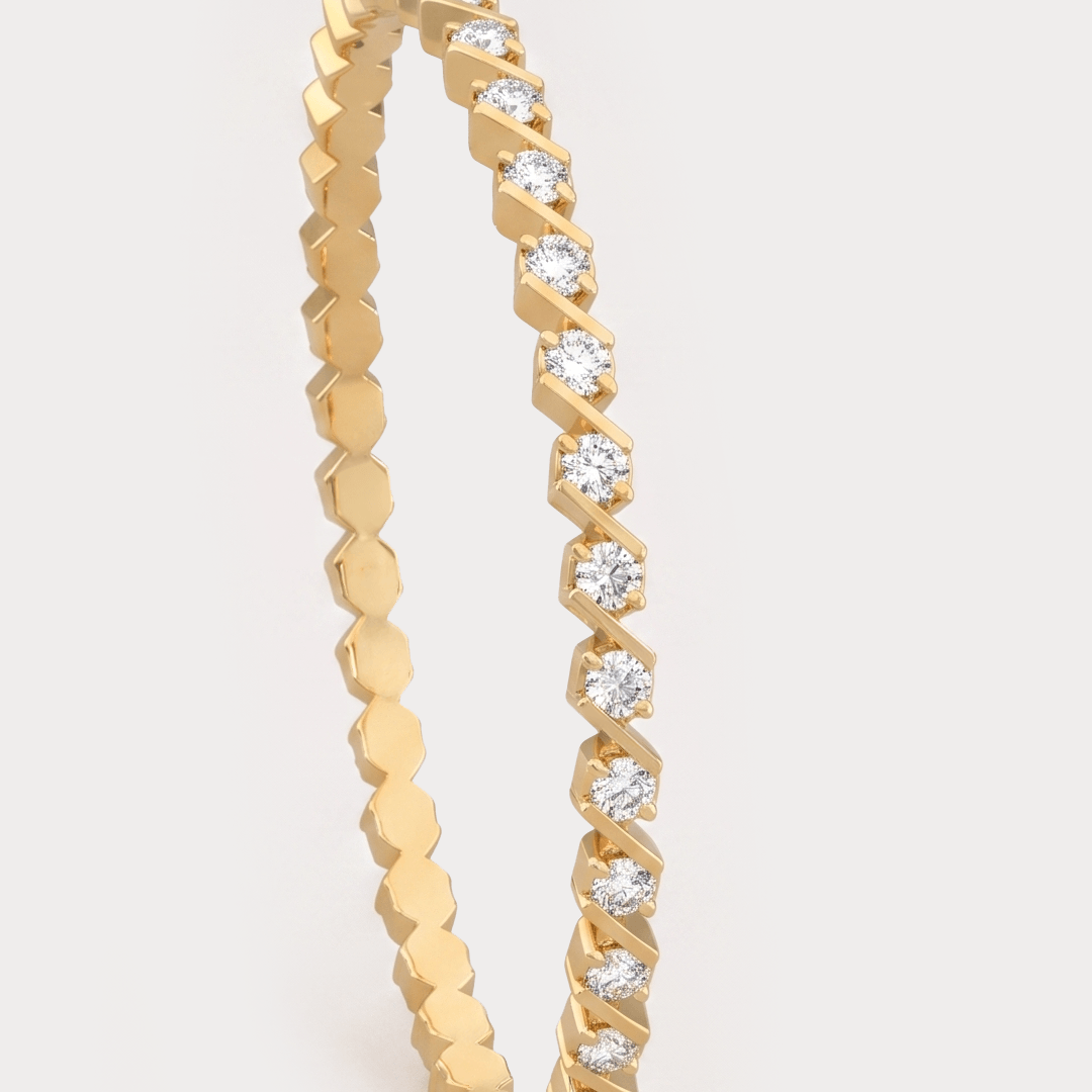 Mon Cœur Eternity Diamond Bangle