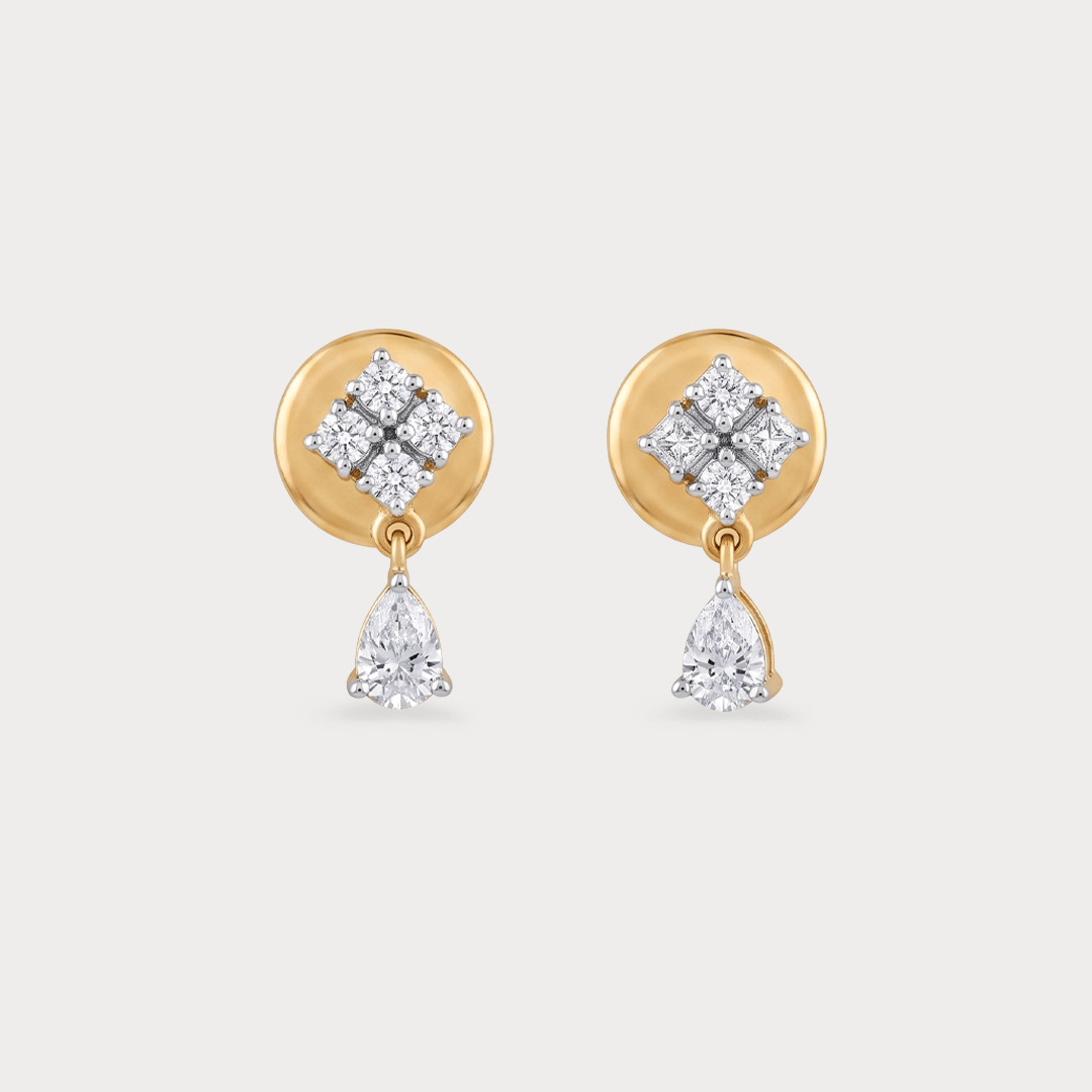 Windloom Drop Diamond EarRing