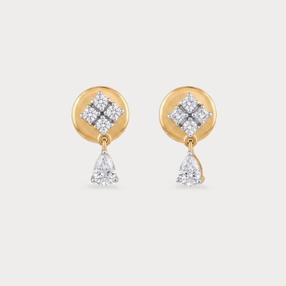 Windloom Drop Diamond EarRing