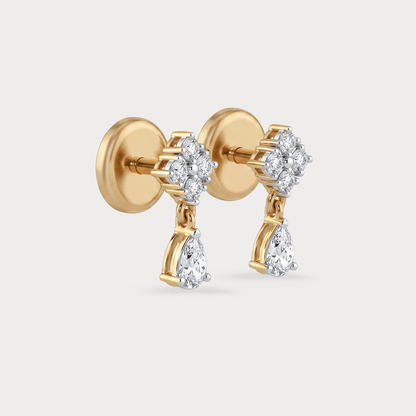 Windloom Drop Diamond EarRing