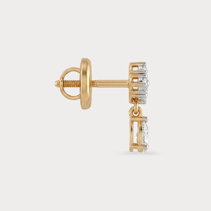 Windloom Drop Diamond EarRing