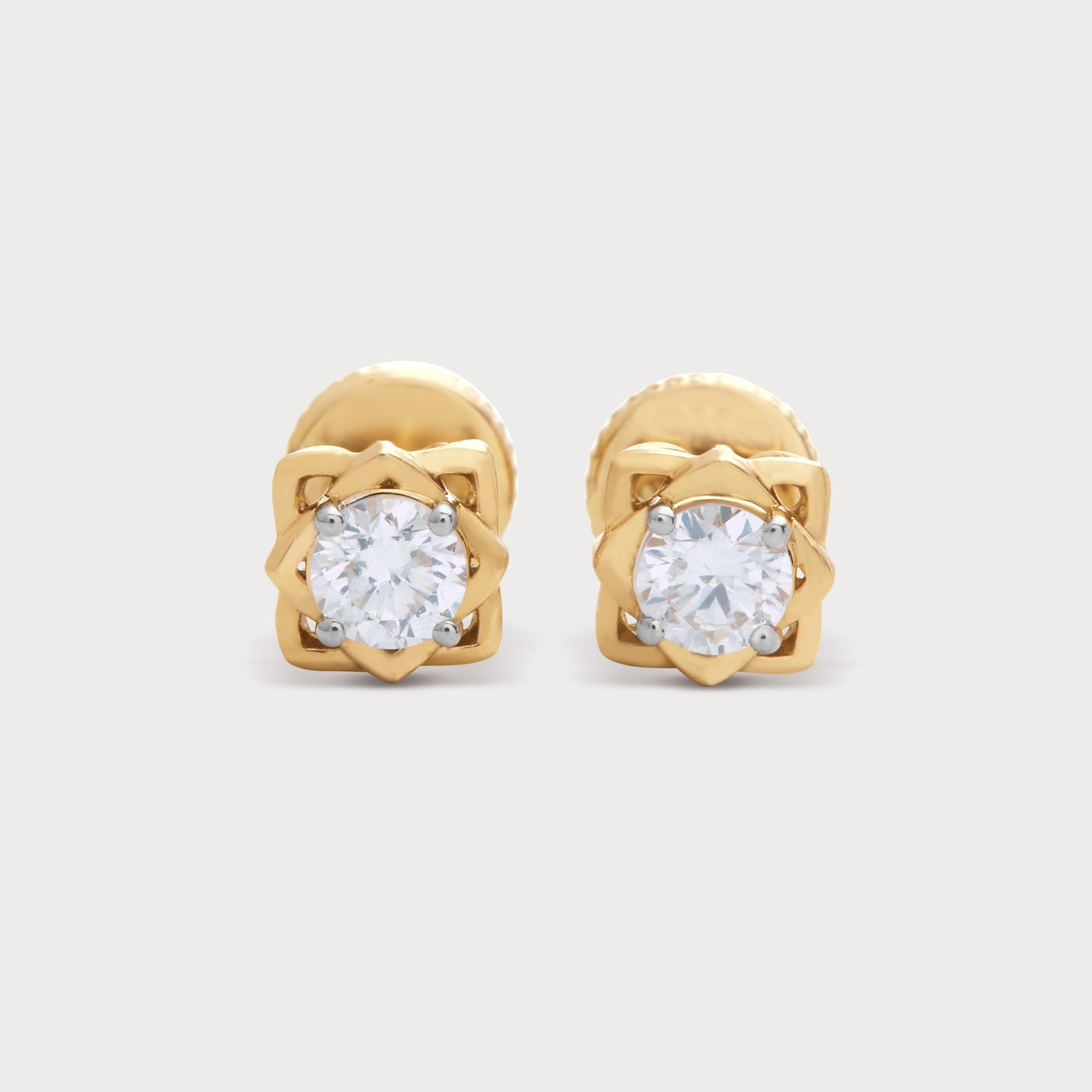 Mercury Diamond Studs