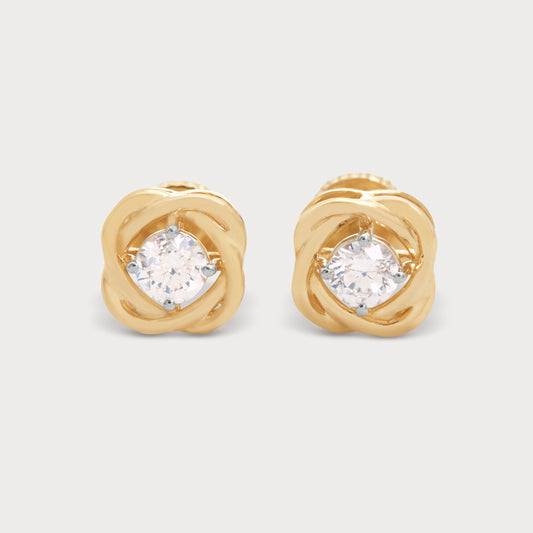 The Ringed Venus Studs