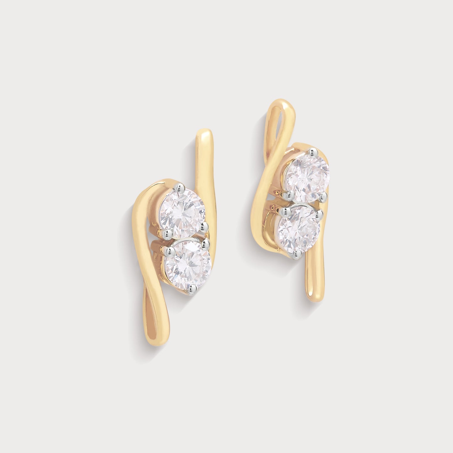 Open Terrania Diamond Studs