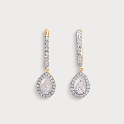 The Celestine Drop Earrings