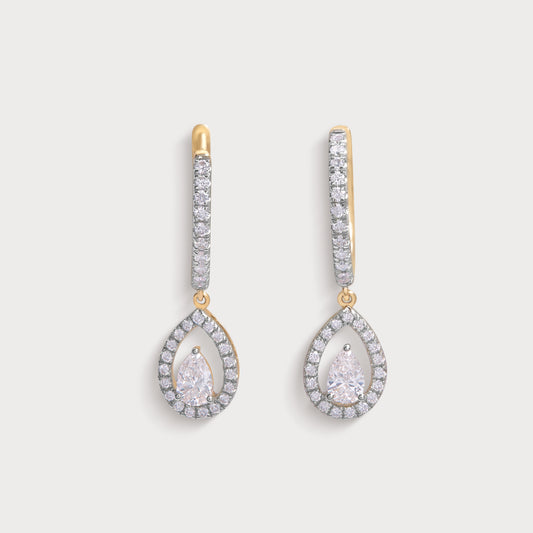 The Celestine Drop Earrings