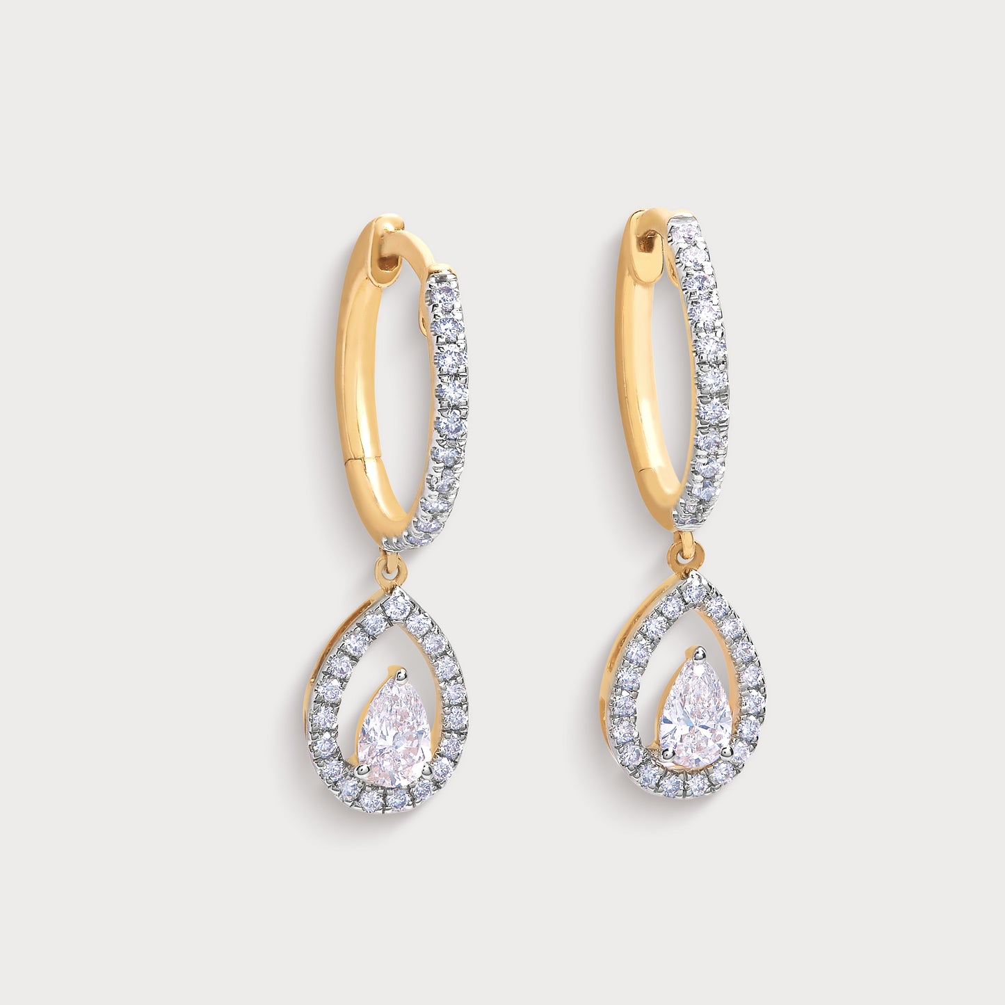 The Celestine Drop Earrings