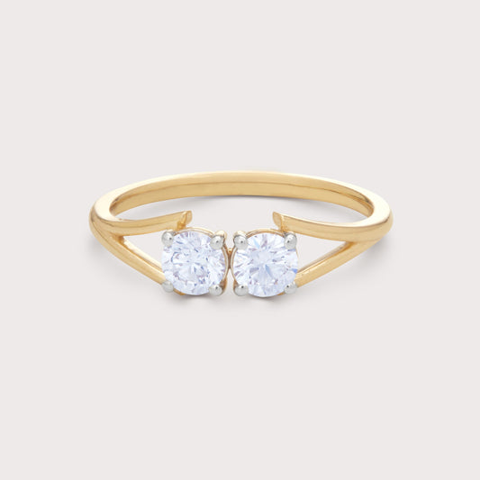 Gemini Diamond Ring