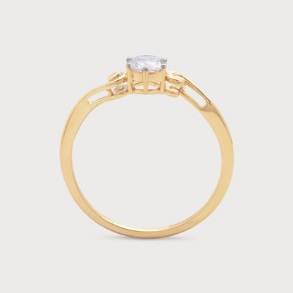 Wavecrest Diamond Ring
