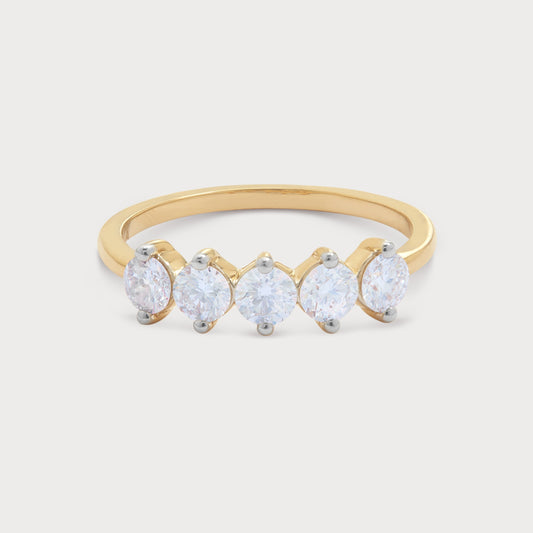 Quintet Diamond Ring