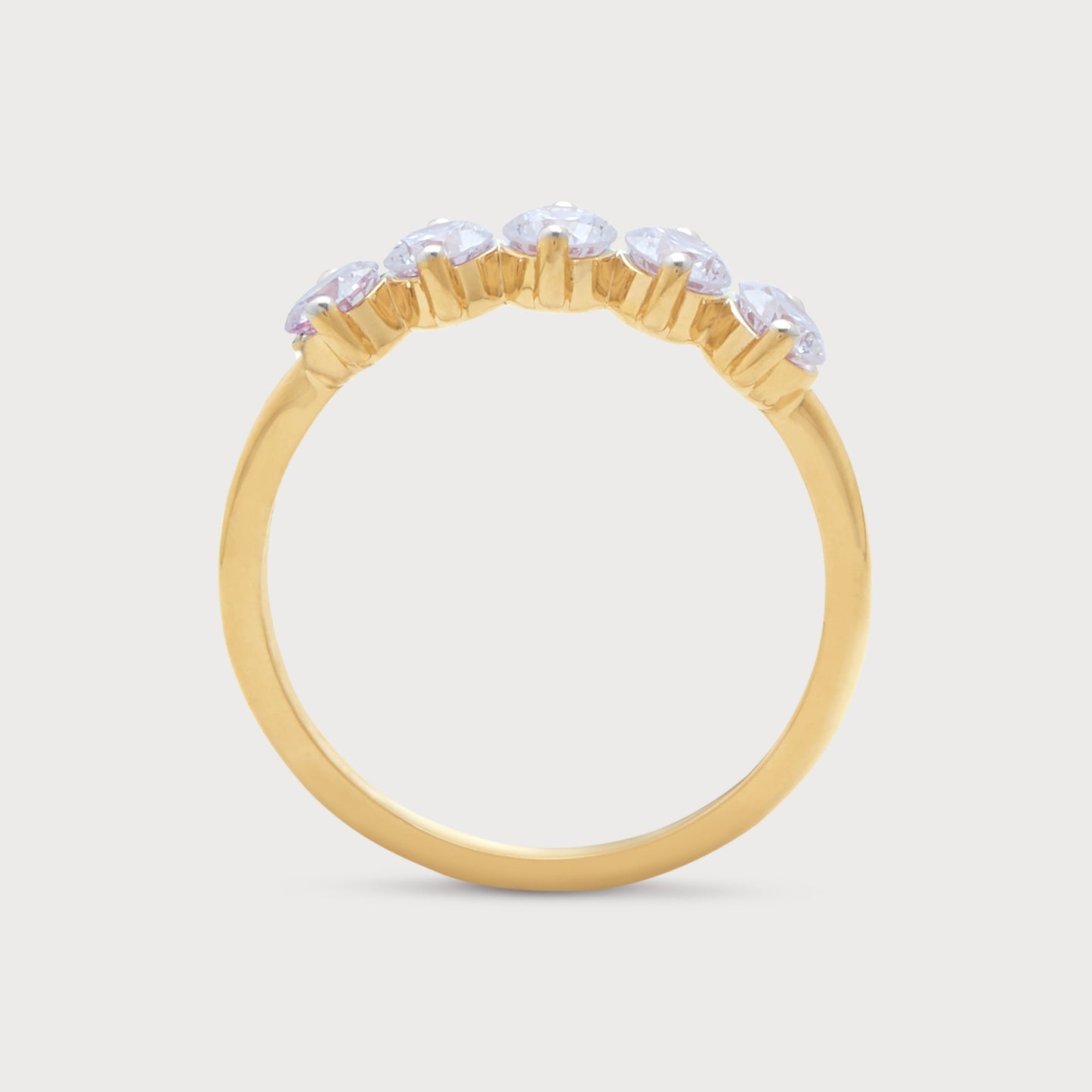 Quintet Diamond Ring