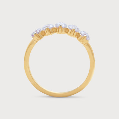 Quintet Diamond Ring