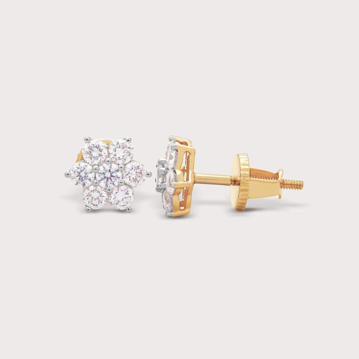 Fiorelle Diamond Studs