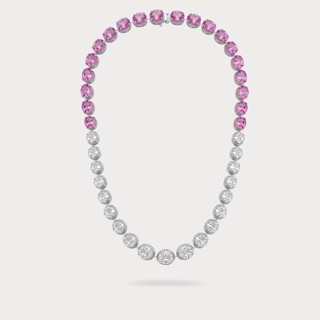 Fond Memoir Station Diamond Necklace