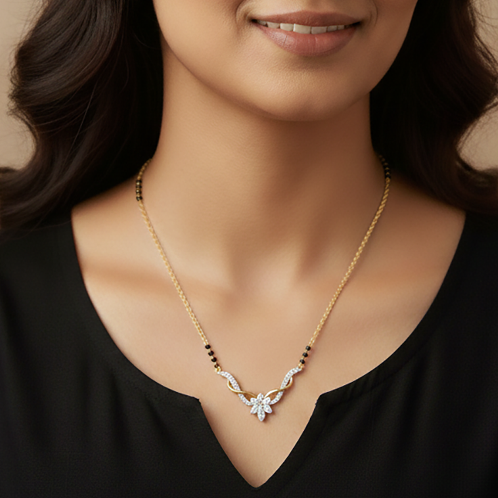 The Bloom Entwine Mangalsutra