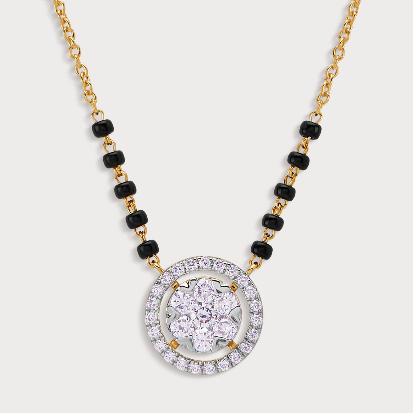 The Halo Bloom Mangalsutra
