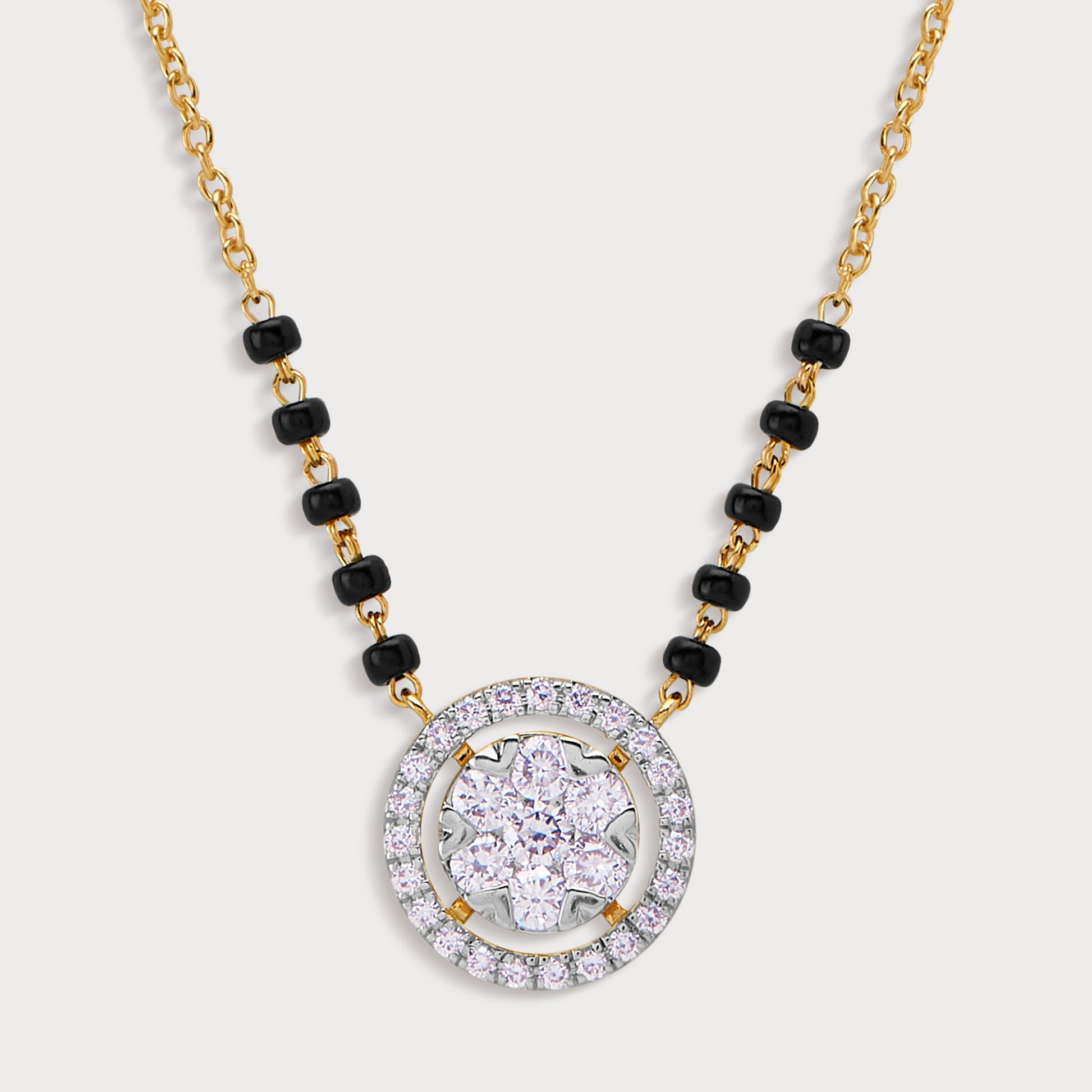 The Halo Bloom Mangalsutra