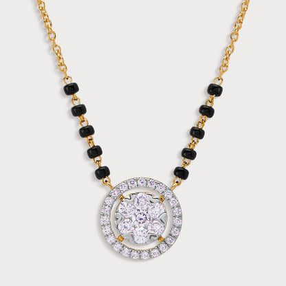 The Halo Bloom Mangalsutra