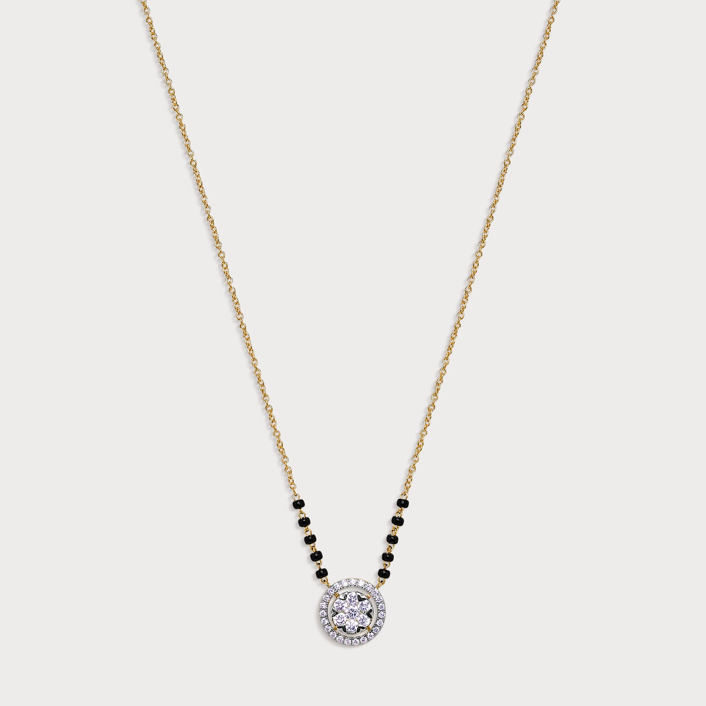 The Halo Bloom Mangalsutra