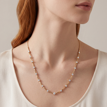 Polaris Diamond Necklace