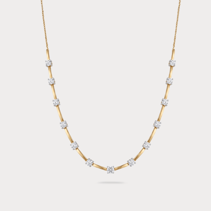 Affinité Station Diamond Necklace