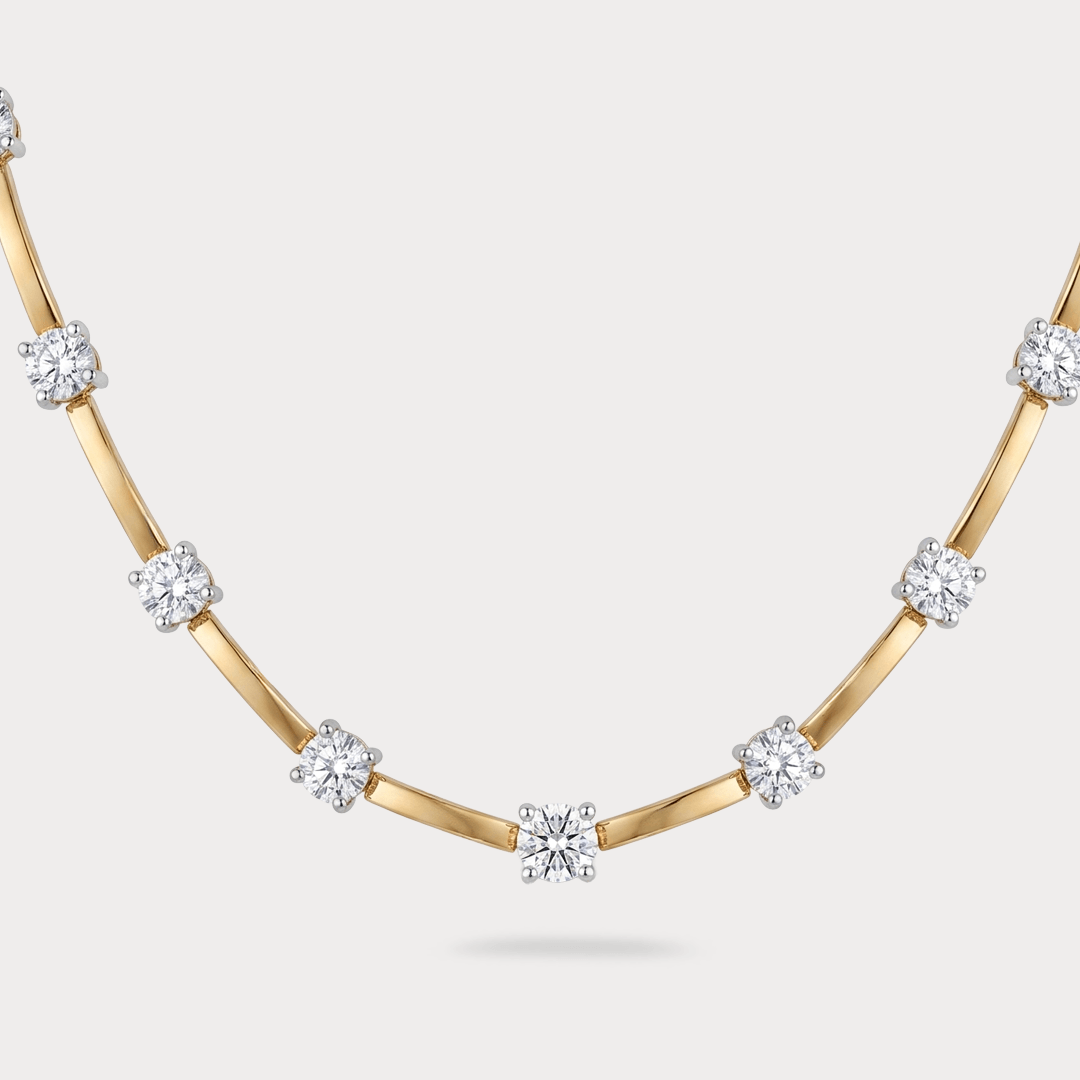 Affinité Station Diamond Necklace