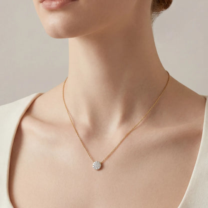 Goddess Diamond Necklace