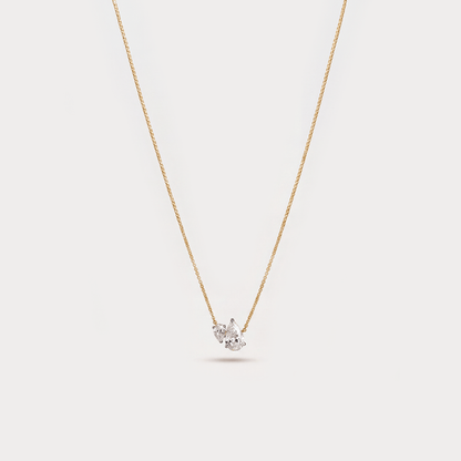 Vedette Pendant Diamond Necklace
