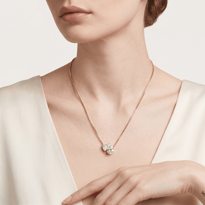 Vedette Pendant Diamond Necklace