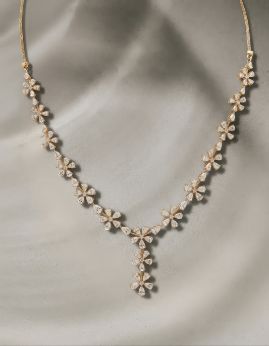 The Petal Cascade Necklace