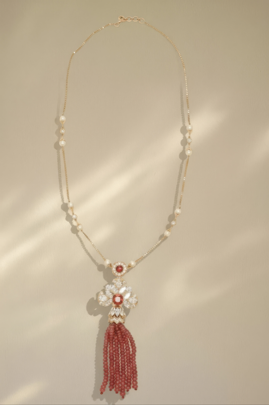 The Ruh Gulabi Earrings