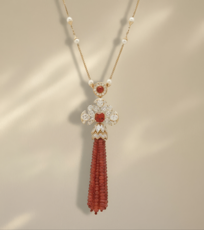 The Ruh Gulabi Earrings