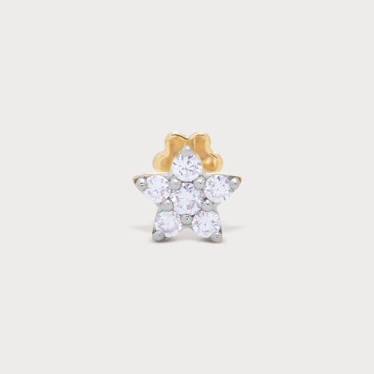 Stellar Diamond Nose Pin