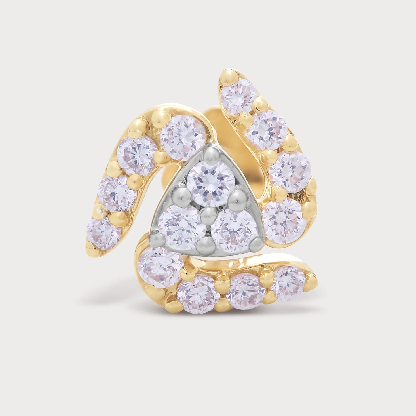 The Triad Spark Nose Pin