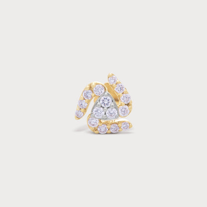 Triad Spark Diamond Nose Pin