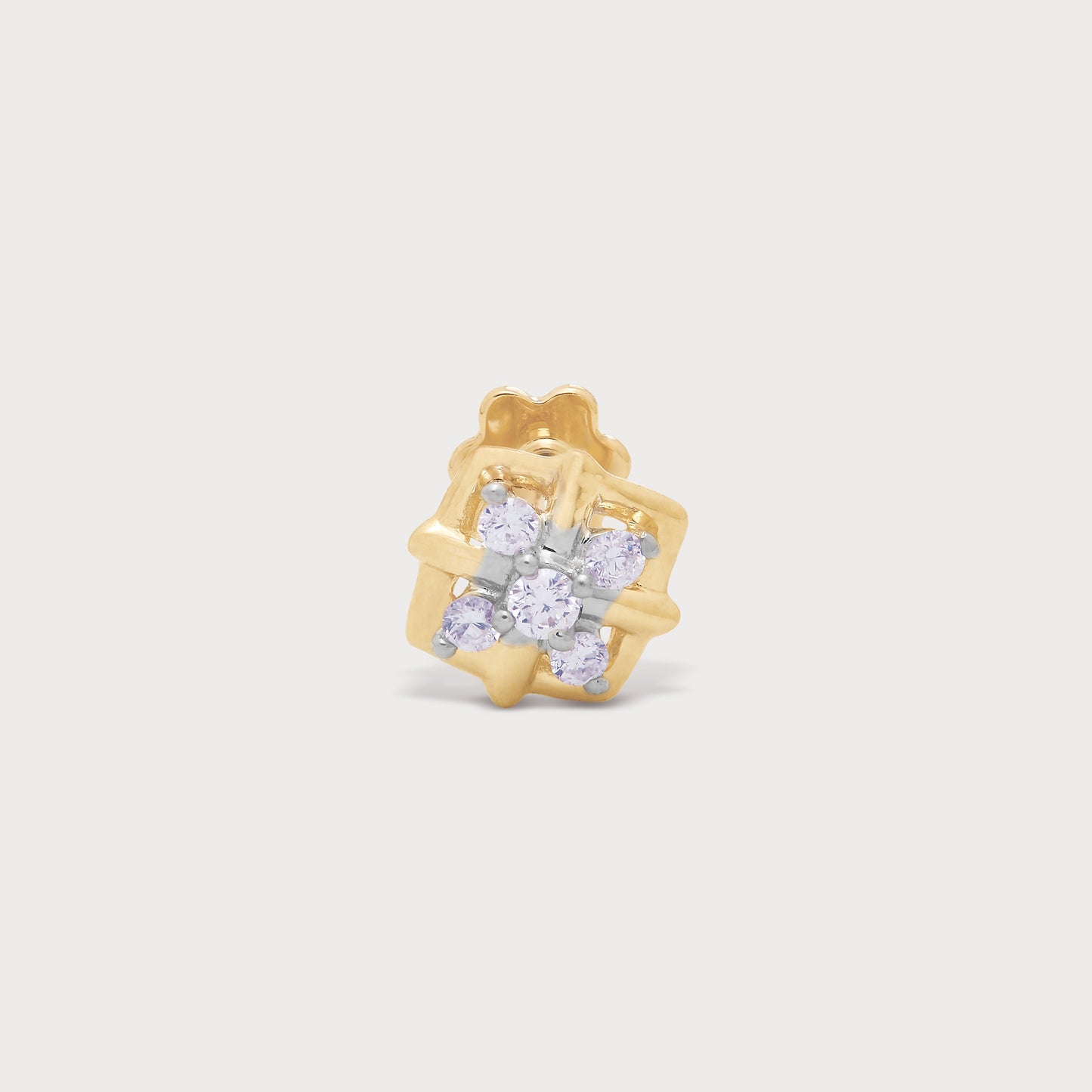 Quadrant Diamond Nose Pin