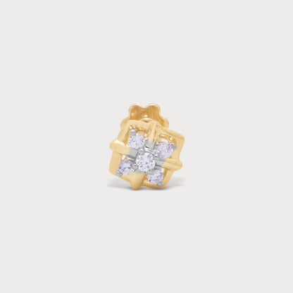Quadrant Diamond Nose Pin