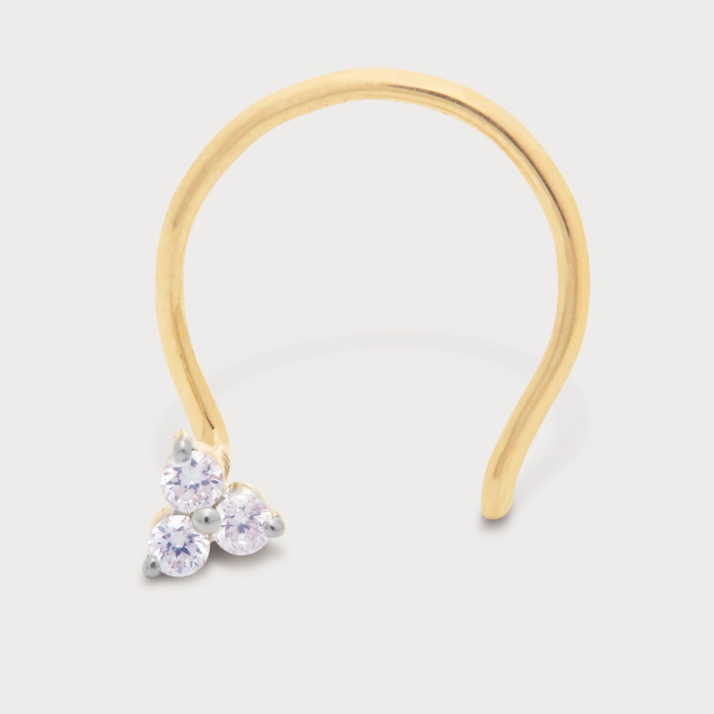 The Trio Spark Nose Pin