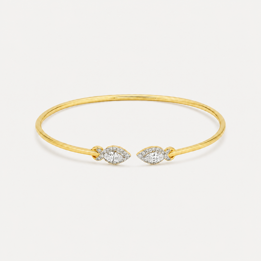 Fluid Diamond Bracelet