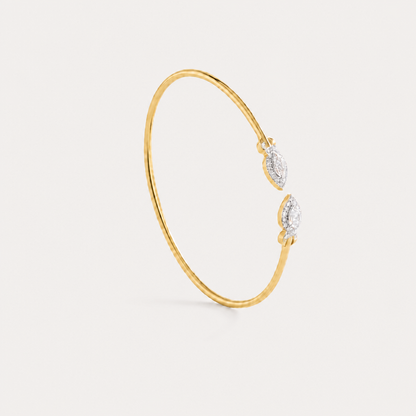 Fluid Diamond Bracelet