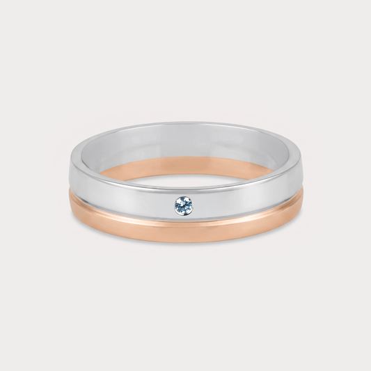 Fidelidad Mini Solitaire Diamond Ring