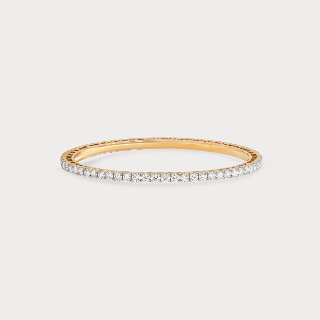 Featherlace Diamond Bangle