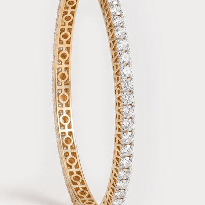 Wind Grace Diamond Bangle
