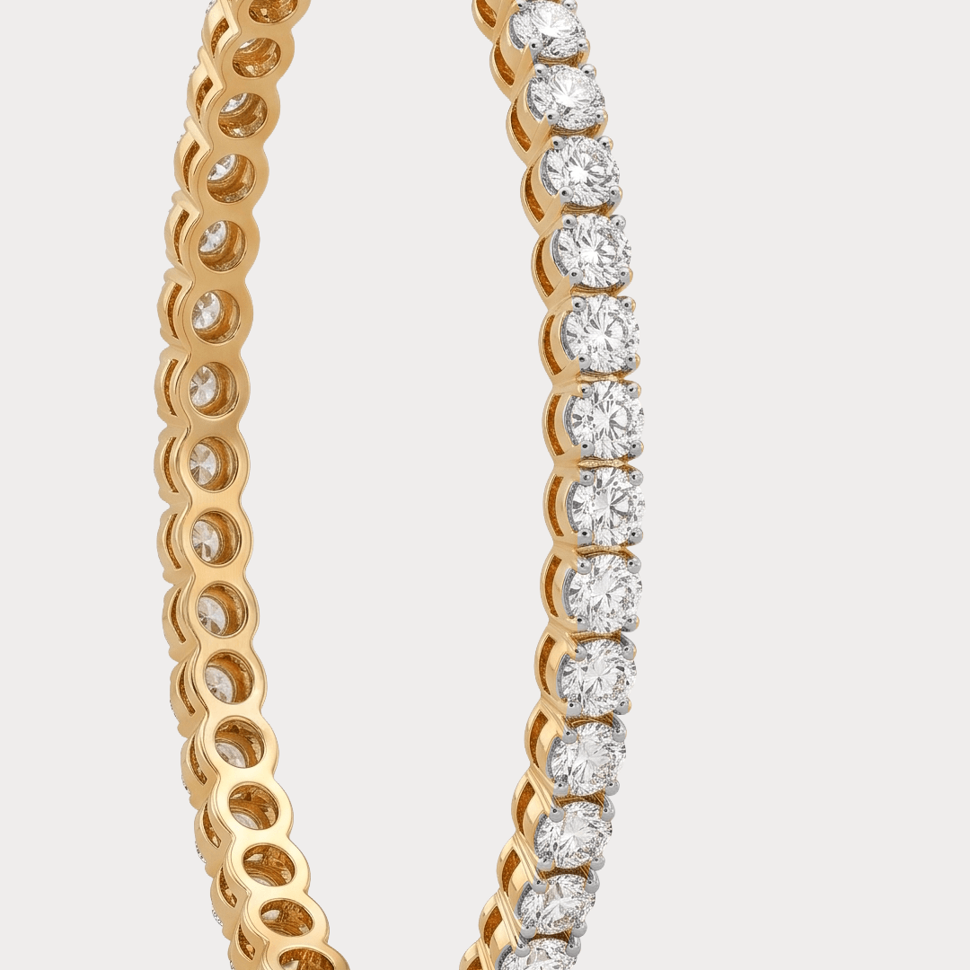 Aeria Grace Eternity Diamond Bangle