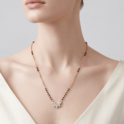 Fleur Bloom Diamond Mangalsutra