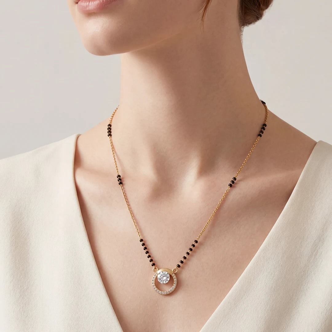 Luminary Bond Diamond Mangalsutra