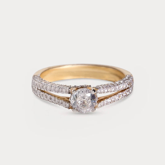 Wonderheart Mini-Solitaire Diamond Ring