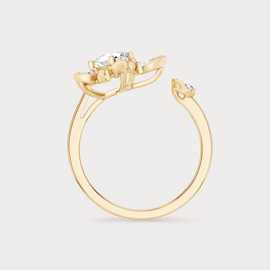 The Aukera Wildflower L’Éminence Nakshatra Diamond Ring