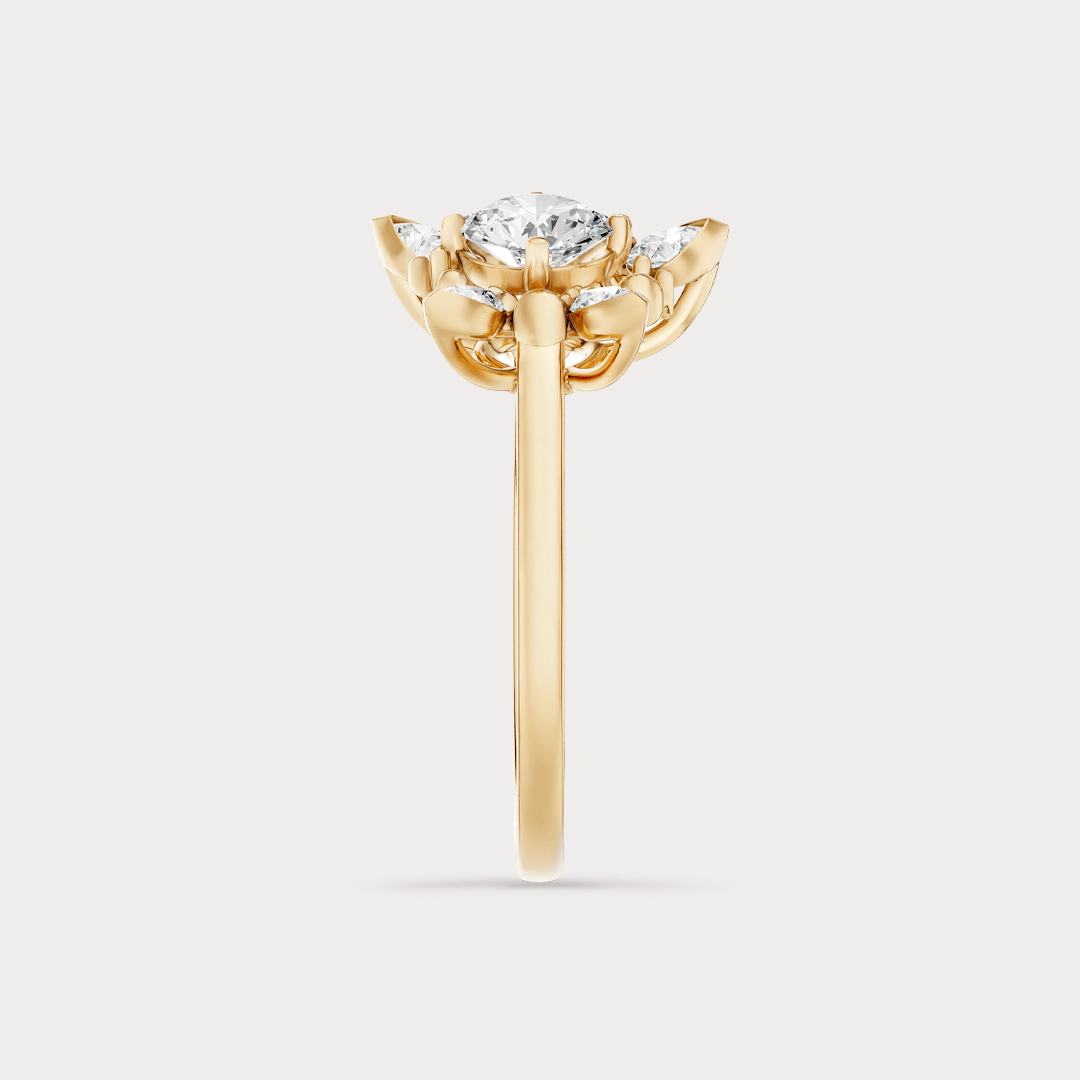 The Aukera Wildflower L’Éminence Nakshatra Diamond Ring