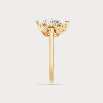 The Aukera Wildflower L’Éminence Nakshatra Diamond Ring